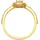 Elli Ring 925 Sterling Silber Verlobungsring in Gold | Gr.: 58