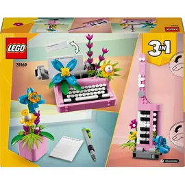 LEGO Creator 3in1 - Schreibmaschine mit Blumen