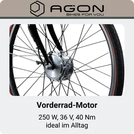 Agon Assist 28 Zoll RH 48 cm Damen beige