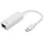 Digitus USB 3.0 Gigabit Ethernet Adapter Typ-C zu RJ45 St./Bu. weiß