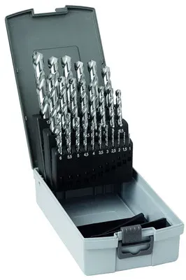 Spiralbohrer-Set 12 DIN 338 HSCO GU 500 DZ bl.Ø1,0-13,0mm 0,5mm steigend