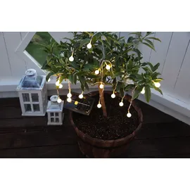 Best Season LED-Lichterkette Balls 2,7 m Weiß