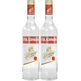 Stolichnaya Vodka 40% vol. (1 x 0,7l) | Premium-Vodka mit kristallklarer Reinheit (Packung mit 2)