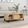 furnicato Couchtisch Moderner Braun Eiche 90 x 36,5 x 50 cm