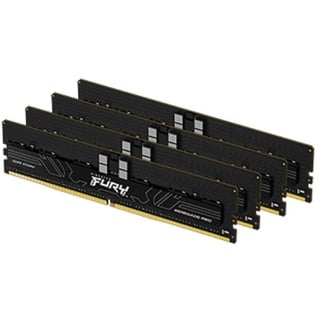 Kingston Fury Renegade Pro Expo 128GB 5600MT/s DDR5 ECC Reg CL28 DIMM (Kit mit 4) Speicher Übertaktbares ECC Registered DIMM - KF556R28RBE2K4-128