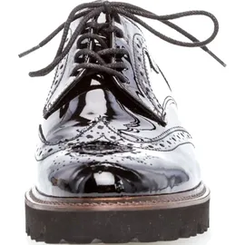 Gabor Schnürschuhe in schwarz - Gr.: 37,5
