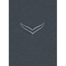 TRIGEMA Poloshirt TRIGEMA "TRIGEMA Poloshirt DELUXE Piqué", Herren, Gr. L, grau (anthrazit), 100% Baumwolle, Basic, Shirts