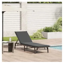 vidaXL Sonnenliege 71 x 58 x 67 cm Grau