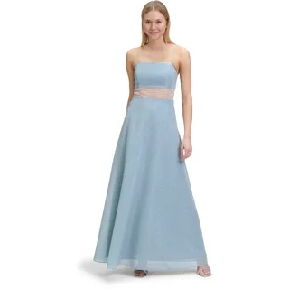 Vera Mont Abendkleid mit Effektgarn in Mint/Silver | Gr.: 34