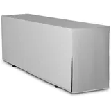 TexDeko Biertischhusse Premium für Bierzeltgarnitur 220 x 70cm Blickdicht waschbar (Grau)