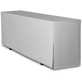 TexDeko Biertischhusse Premium für Bierzeltgarnitur 220 x 70cm Blickdicht waschbar (Grau)