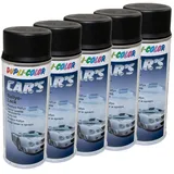 Lackspray Spraydose Sprühlack Cars Dupli Color 652240 schwarz seidenmatt 5 X 400 ml