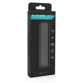 Allocacoc Docking HUB USB C Grau für vielseitige Anschlussmöglichkeiten