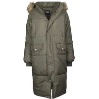 URBAN CLASSICS Oversize Mantel Dark Green / Beige L