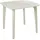 Beliani Gartentisch 86 x 86 x 77 cm Hellbeige
