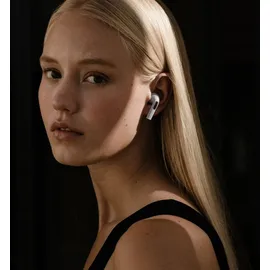 Sudio N2 Pro True Wireless Bluetooth In-Ear Ohrhörer mit ANC - Multipoint-Verbindung, IPX4 wasserabweisend, USB-C und kabelloses Laden, Mikrofon, 30h Spielzeit mit Ladehülle Schwarz