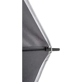 VCM Sonnenschirm Ø 180 cm Schwarz