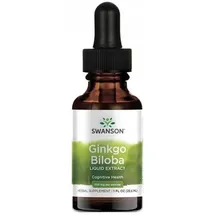 Swanson Ginkgo Biloba Flüssigextrakt 250 mg 29,6 ml