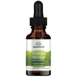 Swanson Ginkgo Biloba Flüssigextrakt 250 mg 29,6 ml
