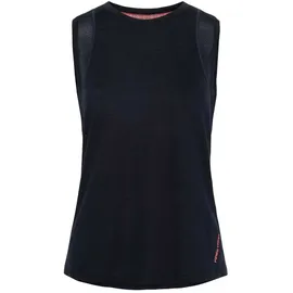 KARI TRAA Embla Wool ärmelloses T-Shirt Dark Navy Blue M