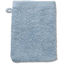 Kela Ladessa Waschhandschuh 15 x 21 cm frostblau