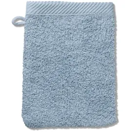 Kela Ladessa Waschhandschuh 15 x 21 cm frostblau