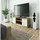 Akord TV-Schrank 140 cm Weiß 55 cm x 40 cm Eiche Spanplatte