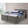HAPO Boxspringbett 140 x 200 cm Grau