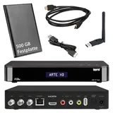 HD TWIN SAT RECEIVER – Imperial HD 7i mit 500 GB Festplatte und W-Lan Stick (PVR, USB, LAN, W-Lan, HDMI) Mediacenter, Internetradio, Bluetooth 5....