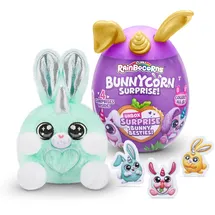 Zuru Rainbocorns Bunnycorn Kapsel mit Plüschtier & Stickern mehrfarbig 14,6 x 9,4 x 8 cm