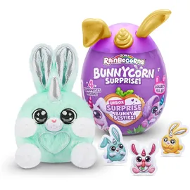 Zuru Rainbocorns Bunnycorn Kapsel mit Plüschtier & Stickern mehrfarbig 14,6 x 9,4 x 8 cm