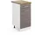 Vicco Schubladenschrank R-Line 40 x 60 x 81,5 cm Grau/Weiß