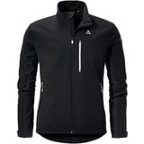 Herren Softshell Jacket Rinnen Jacke, Black, 54