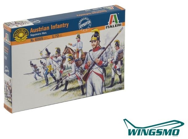 Italeri Napoleonischer Krieg Österreichische Infanterie 6005