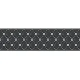 ascreation Borte selbstklebend Geometrisch 5 m x 17 cm Schwarz/Grau 384225