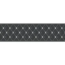ascreation Borte selbstklebend Geometrisch 5 m x 17 cm Schwarz/Grau 384225