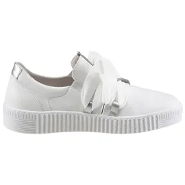 Gabor Slip-On Sneaker Damen Silber/Weiß 36