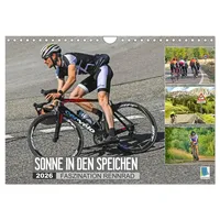 Calvendo Sonne in den Speichen - Faszination Rennrad (Wandkalender