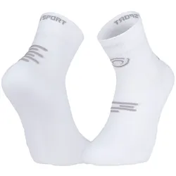 BV Sport Lauf Marathon 2 - Mid Chaussettes - Blanc - 36/38