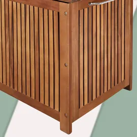 CASARIA Gartenbox 117 x 52 x 58 cm Braun