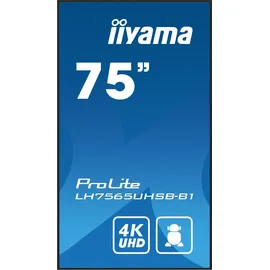 Iiyama ProLite LH7565UHSB-B1 75" schwarz