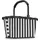 Reisenthel carrybag summerstripes black