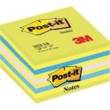 Post-it Haftnotizwürfel 76 x 76 mm, Neon-Grüntöne