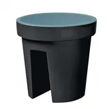 Centi Ø 28 x 25 cm Schwarz/Pastellblau