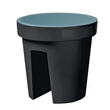 Centi Ø 28 x 25 cm Schwarz/Pastellblau