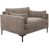 ZUIVER Sessel Summer Polyester 101 x 82 x 125 cm Braun