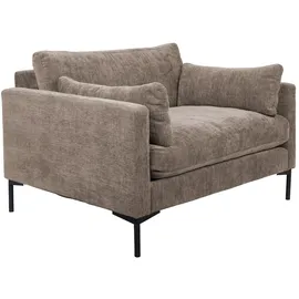 ZUIVER Sessel Summer Polyester 101 x 82 x 125 cm Braun