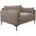 ZUIVER Sessel Summer Polyester 101 x 82 x 125 cm Braun