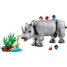 LEGO Creator 3-in-1 Wilde Tiere: Prächtiges Nashorn mit Vögeln 31171