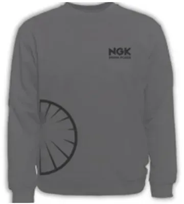 NGK Sweatshirt Motorsport, schwarz